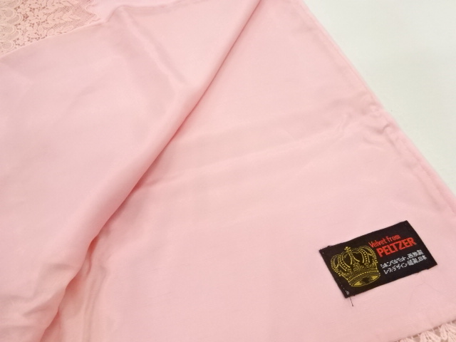  ビロードレース花模様ショール